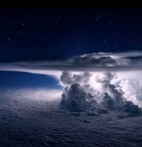 Create meme: clouds, the sky, clouds night
