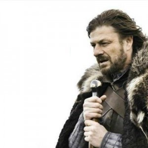 Create meme: meme generator, winter is coming, fasten