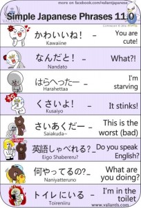 Create meme: Japanese language, Korean language, text
