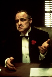 Create meme: but do it without respect, Vito Corleone, don Corleone