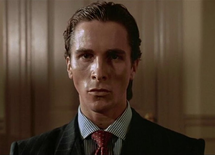 Create meme: 5 admin, Patrick Bateman, lgbt 