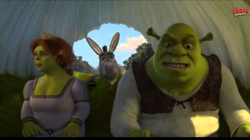 Create meme: Shrek , Shrek Shrek, Shrek Fiona donkey