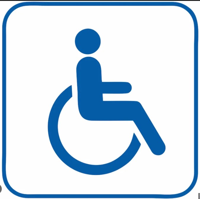 Create meme: a place for the disabled sign, wheelchair sign, a sign for the disabled
