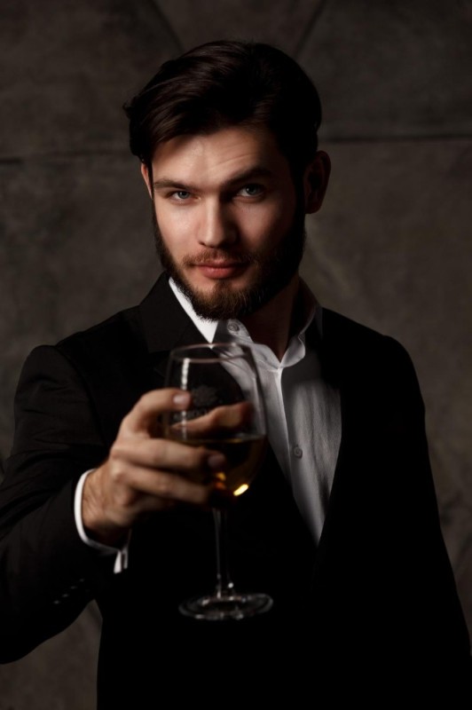 Create meme: people , guy , man with glass of whiskey