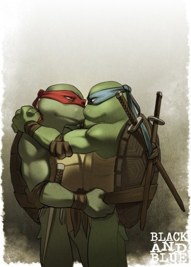 Create meme: Leo and Raf tmnt 18, teenage mutant ninja turtles, teenage mutant ninja turtles 2012 Raphael