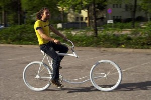 Create meme: bike, to reinvent the wheel