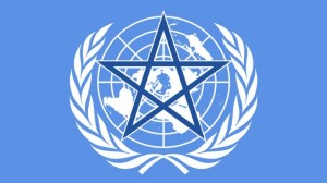 Создать мем: эмблема организации оон, организация объединённых наций, глобальная оккультная коалиция логотип