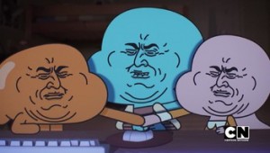 Create meme: the Gumball meme, world of Gumball, The amazing world of Gumball