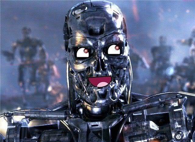 Create meme: robot terminator, terminator , Terminator 3: Rise of the Machines