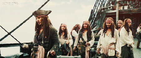 Create meme: pirates of the Caribbean Jack Sparrow, pirates of the caribbean , pirates of the Caribbean 