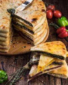 Create meme: spinach, Ossetian pastries, cheese
