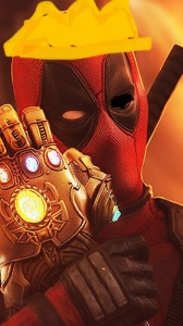 Create meme: deadpool in the Avengers, the gauntlet of infinity, glove infinity Tony stark
