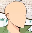 Create meme: bald anime characters, one punch, Saitama OK