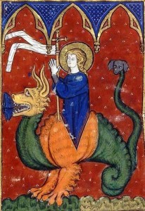 Создать мем: manuscript, средневековье, the dragon in medieval