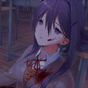 Создать мем: doki doki literature club yuri, доки доки, юри ddlc смерть