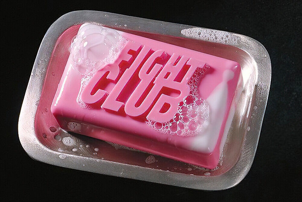 Create meme: soap fight club, fight club soap, Fight club soap art