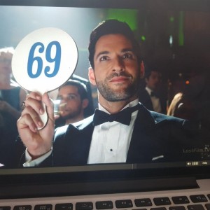 Create meme: the frame of the Lucifer series, Tom Ellis, Tom Ellis 2018