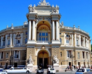 Create meme: odessa opera house, ukraine, Opera house in Odessa picture, Odessa Opera and ballet theater photo