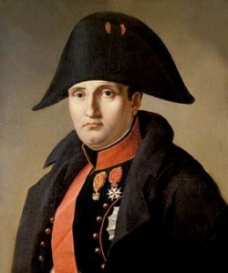 Create meme: Napoleon Bonaparte 7 class, portrait of Napoleon Bonaparte in a cocked hat, Napoleon Bonaparte portrait