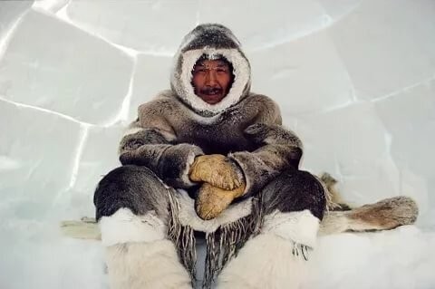 Create meme: eskimos, eskimos clothing, chukchi clothing