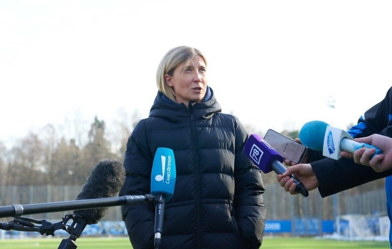 Create meme: Olga Ordina coach of FC Zenit, Olga ordina zenit, Olga ordina Zenit coach