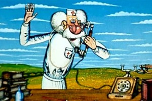 Create meme: Dolittle cartoon 1985, Aybolit, doctor Dolittle cartoon