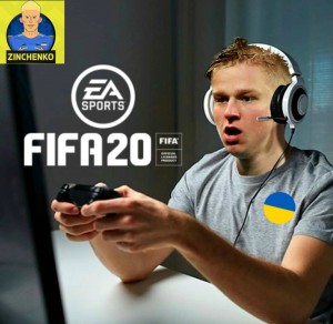 Create meme: oleksandr zinchenko, player, gamer