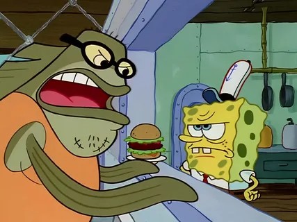 Create meme: sponge Bob square pants , pickles spongebob, fish from spongebob