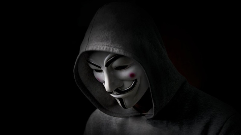 Create meme: guy fawkes anonymous, anonymous mask, evil anonymous