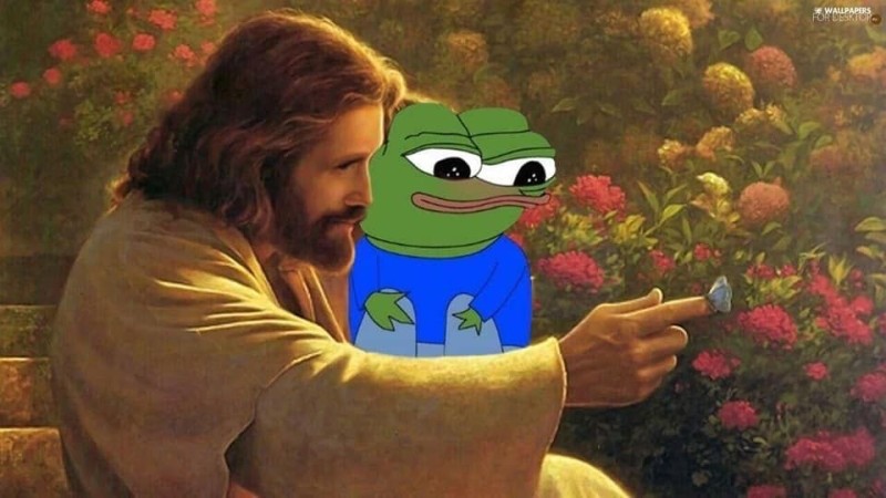 Create meme: pepe jesus, Jesus meme, Jesus Christ 