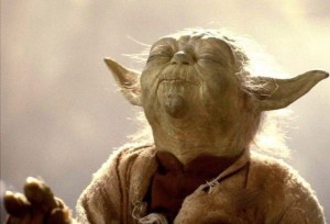 Create meme: Yoda meditates, Yoda meditates, Yoda says in star wars memes