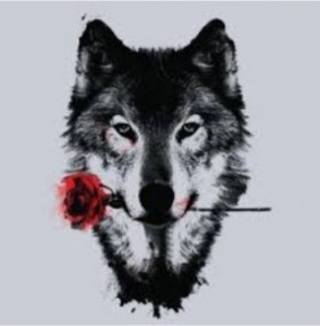 Create meme: wolf, wolf, the wolf pattern