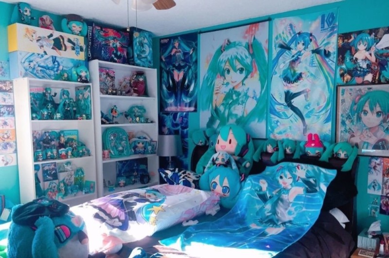 Create meme: an anime-style room, anime rooms, cute anime room