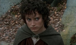 Create meme: Frodo Baggins the fellowship of the ring, Elijah wood the hobbit, Frodo