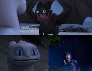 Create meme: How to train your dragon, toothless meme fish, toothless and day fury