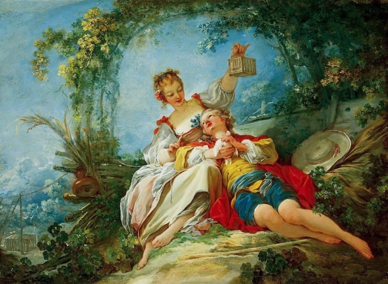 Create meme: jean honore fragonard, Rococo fragonard Jean Honore, Jean Honore Fragonard a sneak kiss