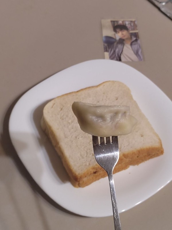 Create meme: Breakfast , bread with butter and salt, bread and butter