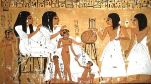 Создать мем: искусство египта, древнеегипетские фрески семьи, древний египет