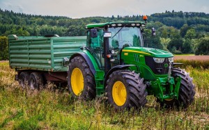 Создать мем: тракторы john deere 6m, трактор john deere 8330, трактор с/х john deere 7930