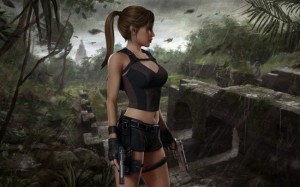 Создать мем: лара крофт 3d, Tomb Raider: Underworld, лара крофт начало