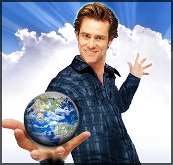 Create meme: Bruce Almighty , Evan the almighty, the almighty man