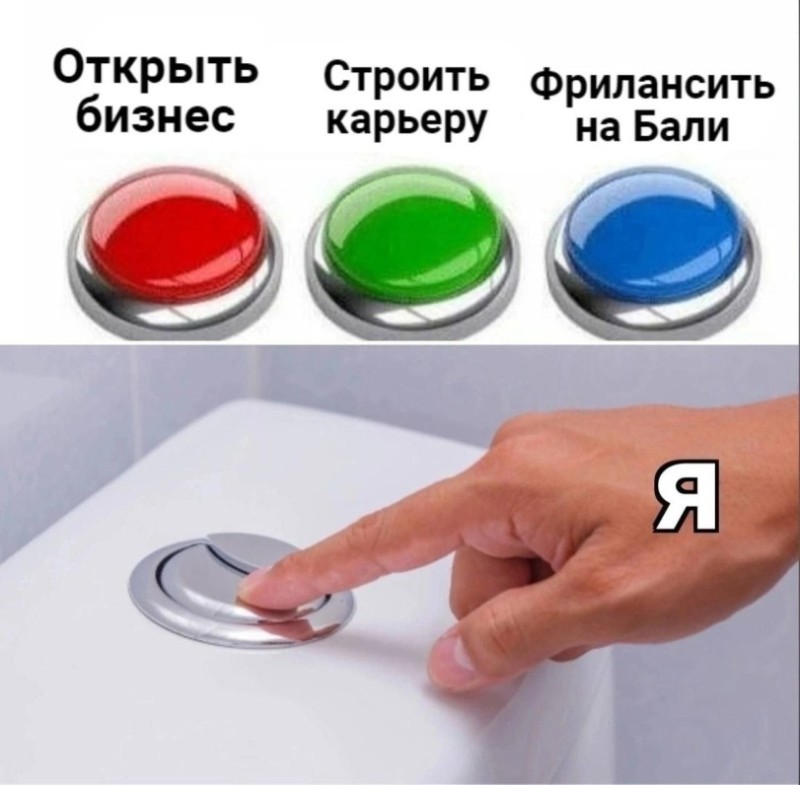 Create meme: button meme, button, toilet flush button