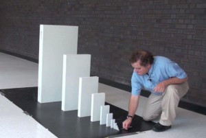 Create meme: Domino chain reaction, the Domino principle, the Domino effect meme