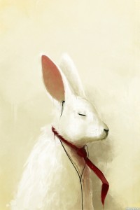 Create meme: rabbit sketch, rabbit illustration, picture rabbit