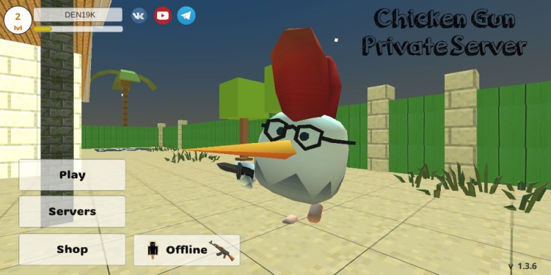 Create meme: chicken gun, chicken , chicken gun game