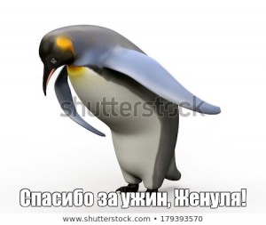 Создать мем: поклон пингвин мем, смешные пингвины, пингвин поклонился
