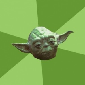 Create meme: yoda, usta yoda, meme master Yoda