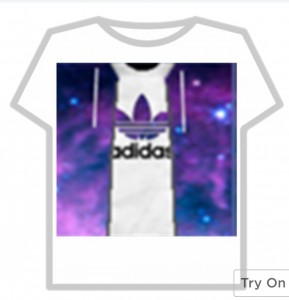 black adidas shirt roblox