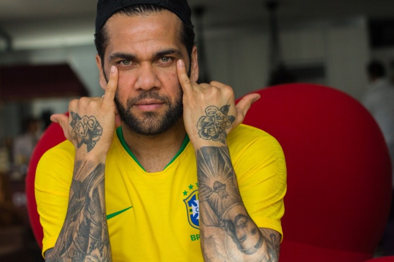 Create meme: Dani Alves, Daniel Alves, Dani Alves 2022