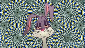 Create meme: cartoon, illusion, psychedelic art